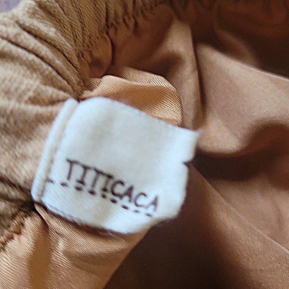 Embroidered A-Line Skirt, sz Small-Medium - Picture 6 of 7